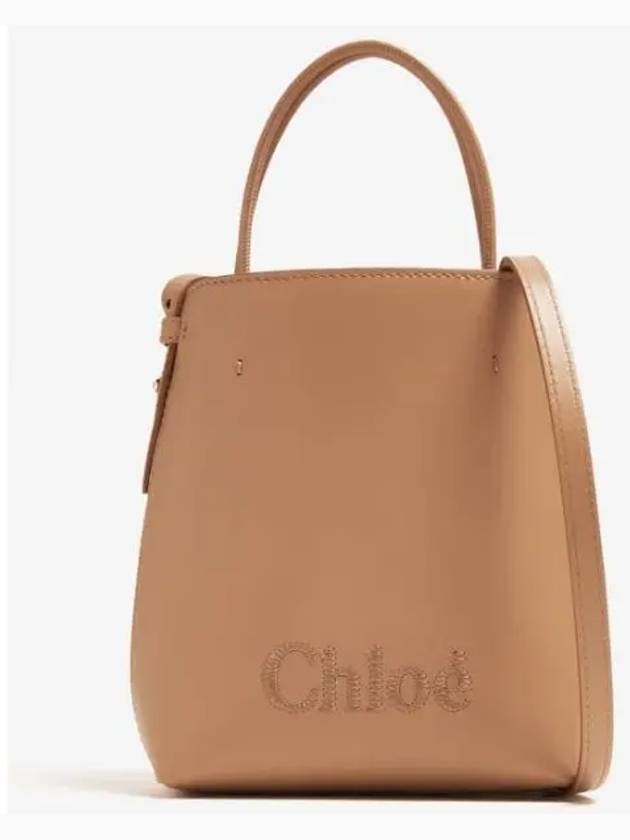 Sense Micro Calfskin Tote Bag Light Tan - CHLOE - BALAAN 2