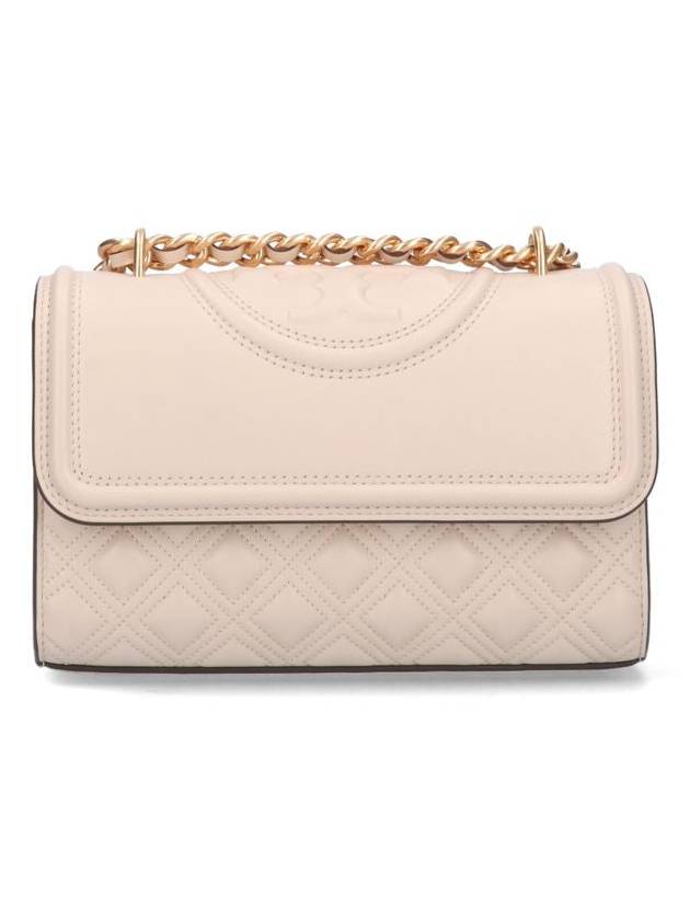 Small Fleming Convertible Shoulder Bag Ivory - TORY BURCH - BALAAN 3