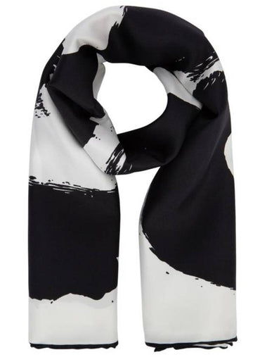 Christian Muffler Scarf 45MID090I616 900 BLACK - DIOR - BALAAN 1