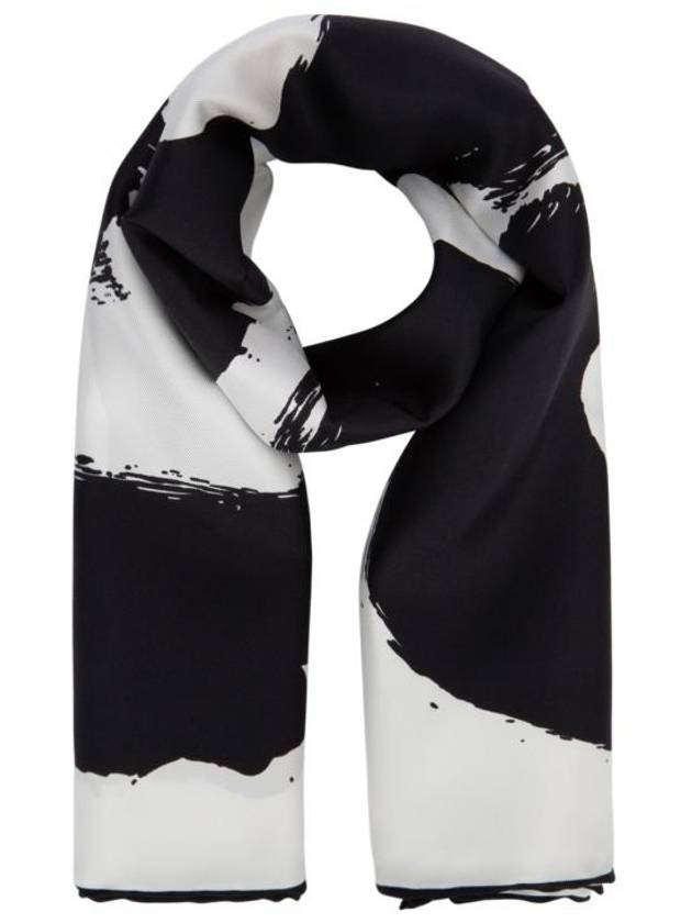 Christian Muffler Scarf 45MID090I616 900 BLACK - DIOR - BALAAN 1