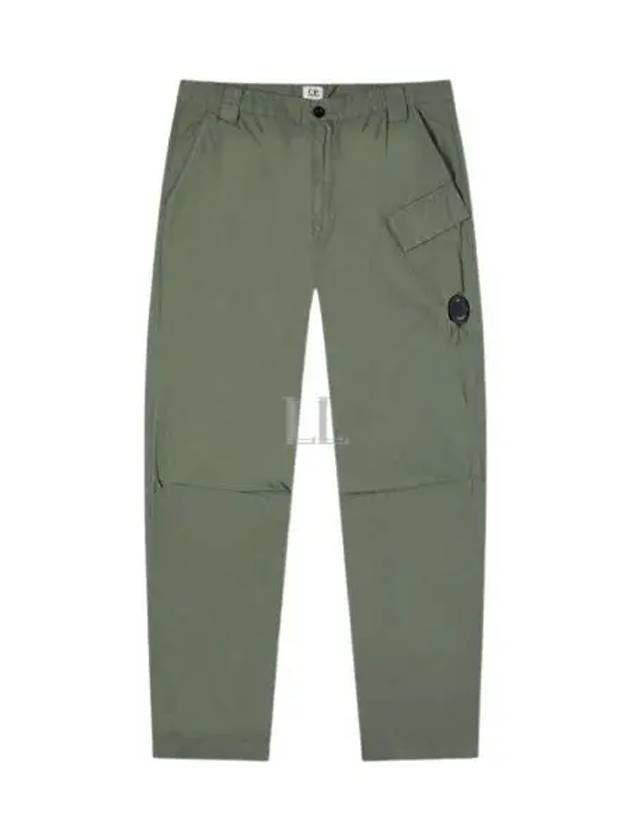 Flat Nylon Regular Utility Straight Pants Green - CP COMPANY - BALAAN 2