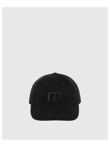 TRAVISMATHEW Unisex Corduroy Matthew Cap Black - TRAVIS SCOTT - BALAAN 1