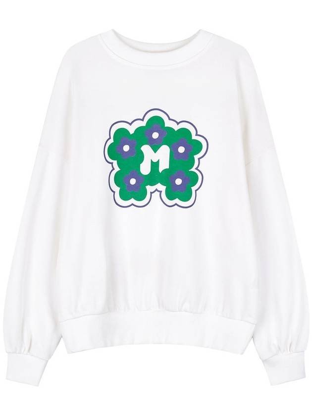 Flower Sweatshirt Ivory - METAPHER - BALAAN 6