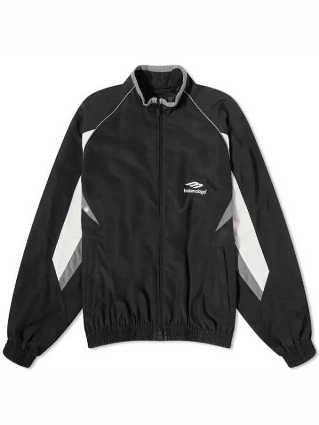 3B Sports Icon Regular Track Jacket Black - BALENCIAGA - BALAAN 2