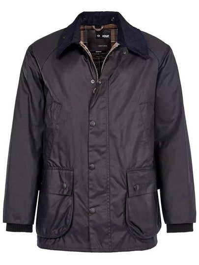 Bedale Wax Half Lined Jacket Navy - BARBOUR - BALAAN 2