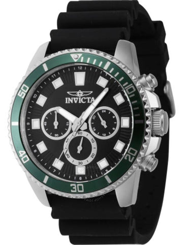 Invicta Pro Diver Chronograph GMT Quartz Black Dial Men's Watch 46086 - INVICTA - BALAAN 1