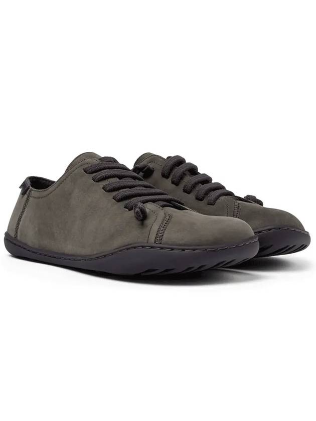 Nubuck Low-Top Sneakers Grey - CAMPER - BALAAN 3