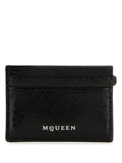 Card Wallet 8050631 AAUE 9769 Black - ALEXANDER MCQUEEN - BALAAN 2