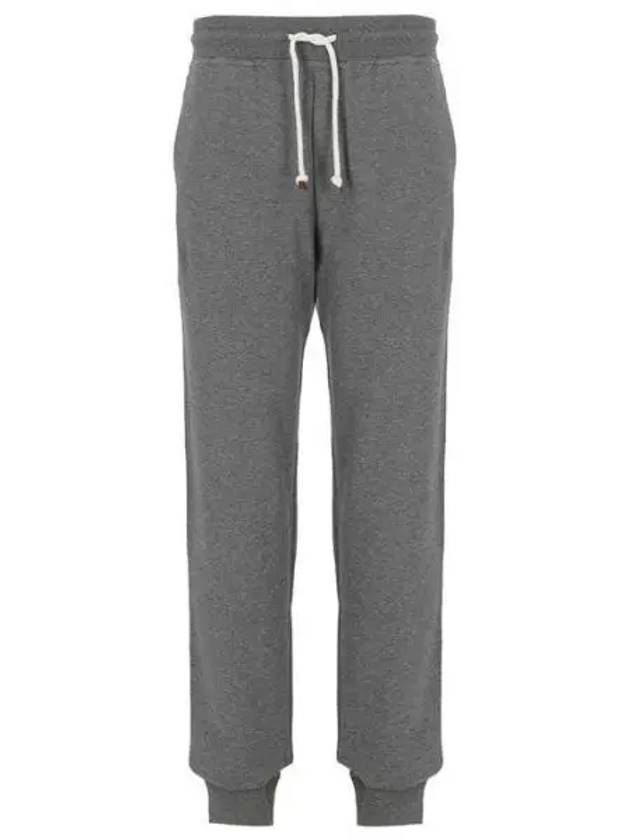 Ribbed Cuff Track Pants Dark Grey - BRUNELLO CUCINELLI - BALAAN 2