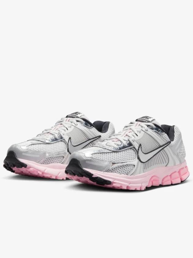 Zoom Vomero 5 Low Top Sneakers Pink Foam Metallic Silver - NIKE - BALAAN 6