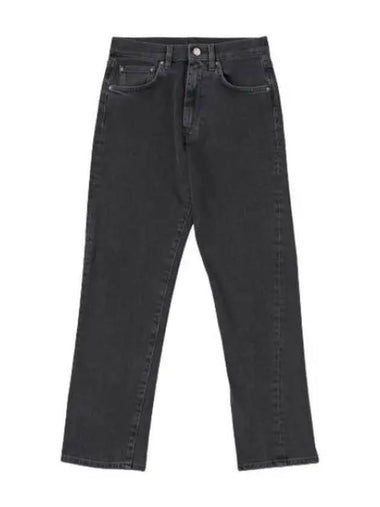 Cropped Denim Pants Gray Wash - TOTEME - BALAAN 1