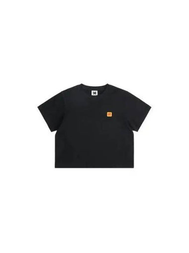 KODAK Apparel Essential Signature Logo Short Sleeve T Shirt Women DEEP BLACK - KODO - BALAAN 1