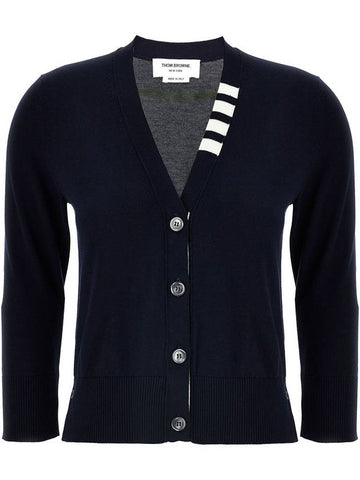 Thom Browne Sweaters Blue - THOM BROWNE - BALAAN 1