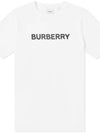 Logo Print Cotton Short Sleeve T-Shirt White - BURBERRY - BALAAN 2