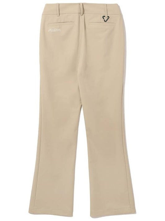 Utility bootcut pants BEIGE WOMAN - MALBON GOLF - BALAAN 2