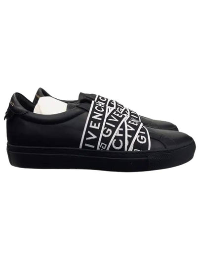 Webbing Strap Low Top Sneakers Black - GIVENCHY - BALAAN 2