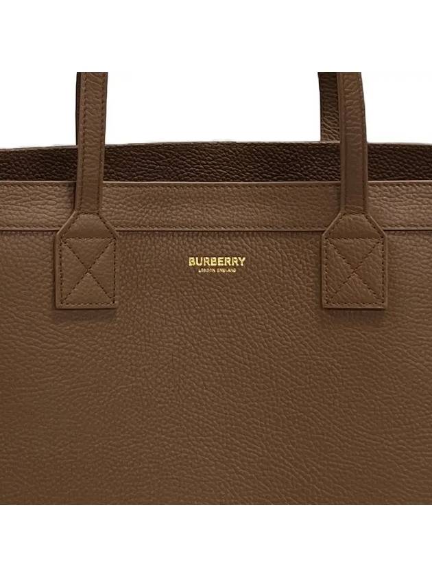 London Shopper Tote Bag Brown - BURBERRY - BALAAN 6