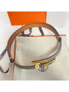 Women's Kelly 18 Belt Gold Etoupe - HERMES - BALAAN 3