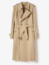 Long Kensington Heritage Trench Coat Honey - BURBERRY - BALAAN 2