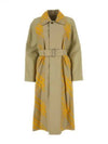 Check Belted Trench Coat Beige - BURBERRY - BALAAN 2