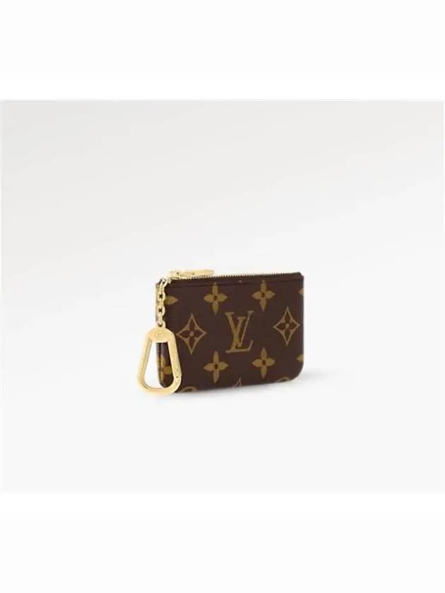 Monogram Key Pouch Brown - LOUIS VUITTON - BALAAN 4