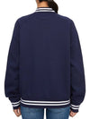 Kids brushed jacket 323932140004 NAVY WHT P Adults can wear - POLO RALPH LAUREN - BALAAN 4