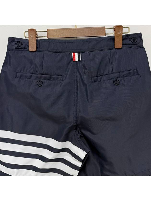 4 Bar Stripe Swim Shorts Navy - THOM BROWNE - BALAAN 6