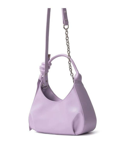 Rope Chain Leather Cross Bag Lavender - 4OUR B - BALAAN 2