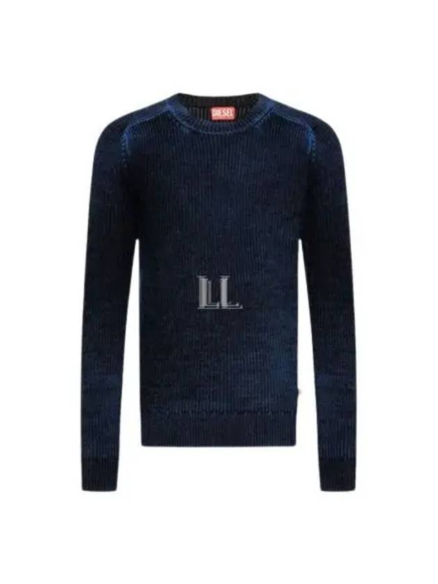 K Arona Knit Top Blue - DIESEL - BALAAN 2