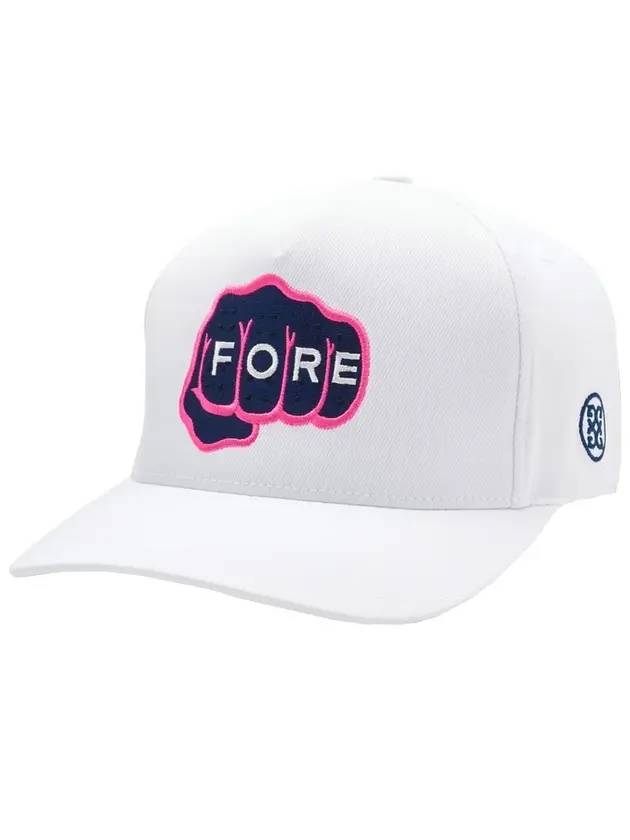 Golf Fore Fist Ball Cap Snow - G/FORE - BALAAN 1