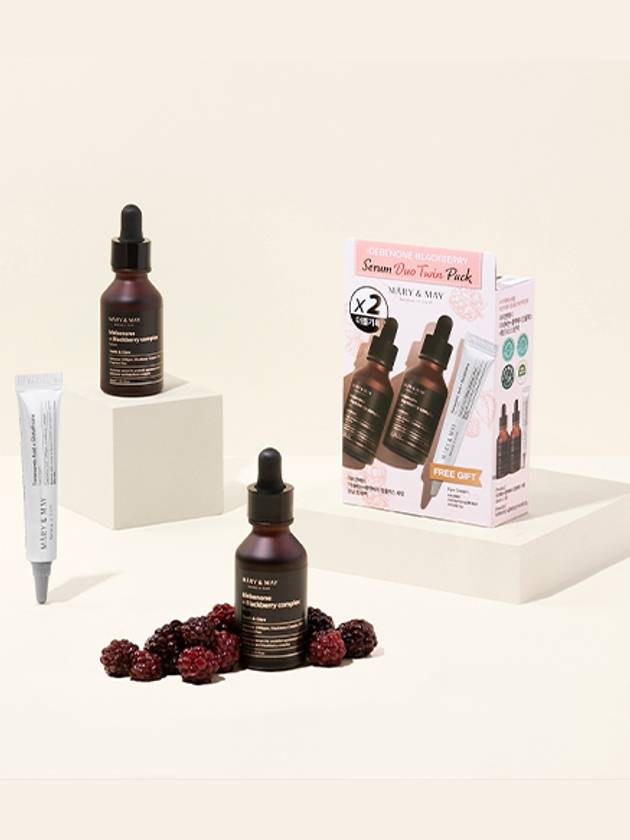 [Mary&May] Idebeone+Blackberry Serum Duo twin Pack - MARY&MAY - BALAAN 3