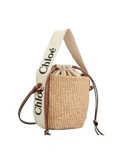 small woody logo bucket bag beige - CHLOE - BALAAN 2