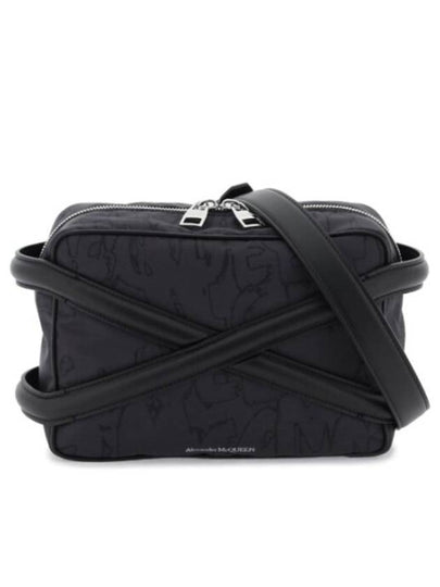 Harness Leather Detail Camera Cross Bag Black - ALEXANDER MCQUEEN - BALAAN 2