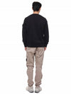 Wappen Patch Cargo Straight Pants Beige - STONE ISLAND - BALAAN 6