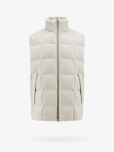 Tuul Quilted Vest Milky White - LORO PIANA - BALAAN 1