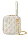 New Square Coussin Shoulder Bag White - LOUIS VUITTON - BALAAN 1