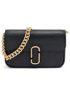 J Marc Logo Chain Shoulder Bag Black - MARC JACOBS - BALAAN 3