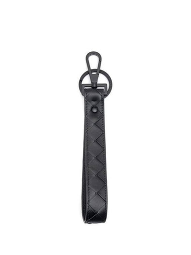 Intrecciato Key Holder Black - BOTTEGA VENETA - BALAAN 1