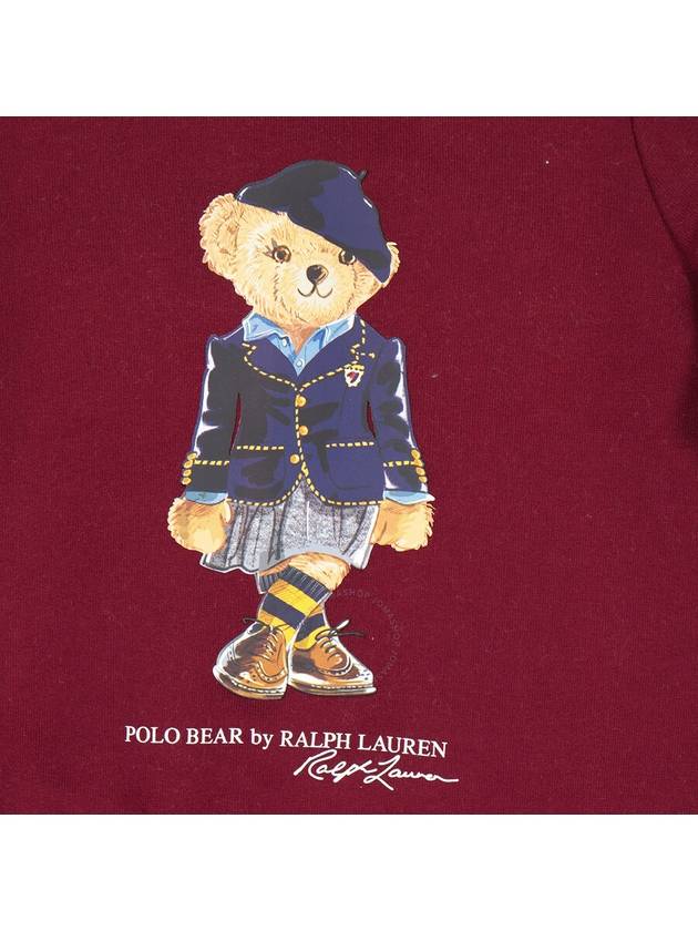 Polo Ralph Lauren Girls Red Polo Bear-Print Detail Jumper, Size 6Y - POLO RALPH LAUREN - BALAAN 3