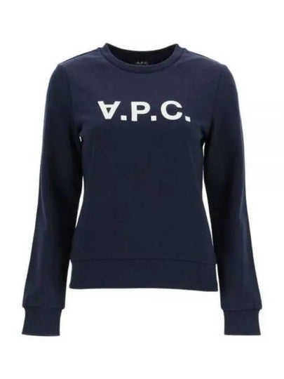 VPC Logo Sweatshirt Navy - A.P.C. - BALAAN 2