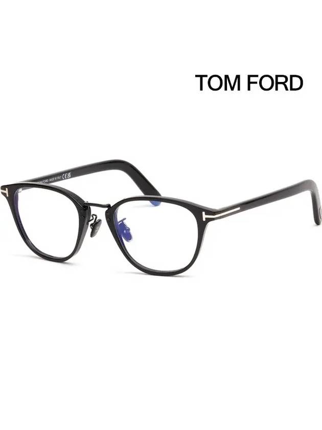 Blue light blocking glasses frame TF5919DB 001 Eye protection horn frame - TOM FORD - BALAAN 1