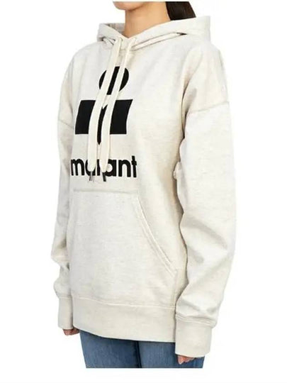 Etoile Women s Mansell Logo Hoodie Ecru 23EC SW0001FA A1M07E - ISABEL MARANT - BALAAN 2