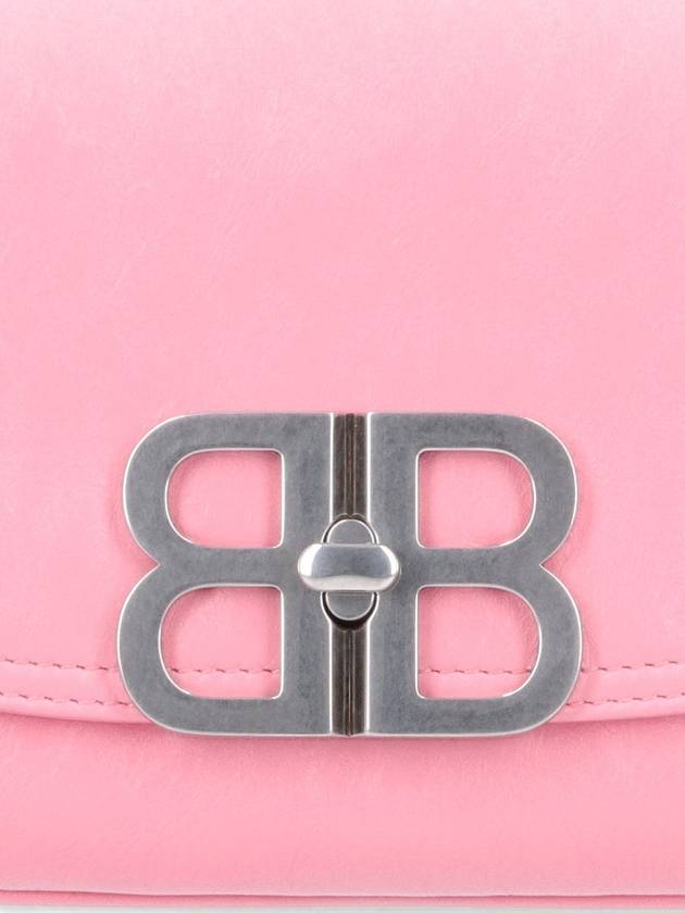 Flap BB Soft Small Shoulder Bag Pink - BALENCIAGA - BALAAN 5