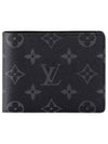 Multiple Monogram Eclipse Half Wallet Black - LOUIS VUITTON - BALAAN 2