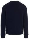 Rufus Embroidery Logo Sweatshirt Navy - A.P.C. - BALAAN 4