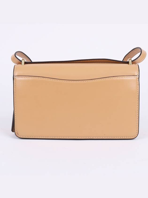 C gold logo beige bandit shoulder bag - COACH - BALAAN 4