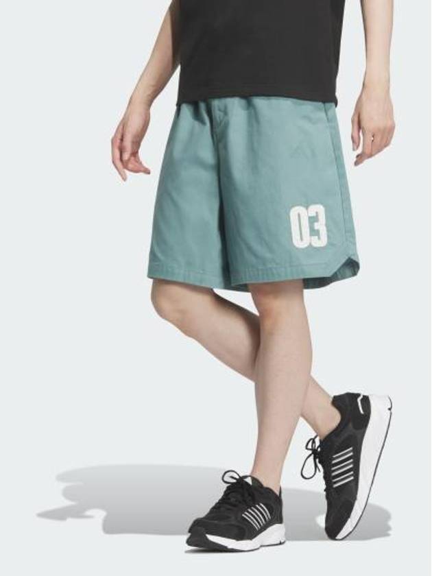 MS W Shorts Vapour Steel - ADIDAS - BALAAN 5