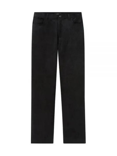 New Sailor Cropped Corduroy Straight Pants Black - A.P.C. - BALAAN 2