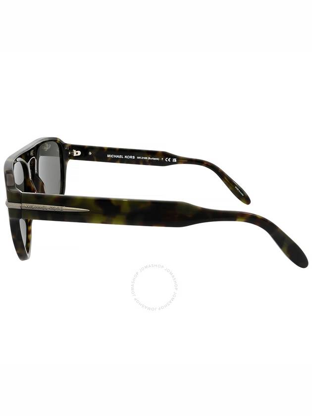 Michael Kors Burbank Gunmetal Mirrored Pilot Men's Sunglasses MK2166 37056G 56 - MICHAEL KORS - BALAAN 3