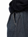 Four Women s W243PT01DK Corduroy Washed Banding Denim Pants Dark Blue - CHANCE'S NOI - BALAAN 6